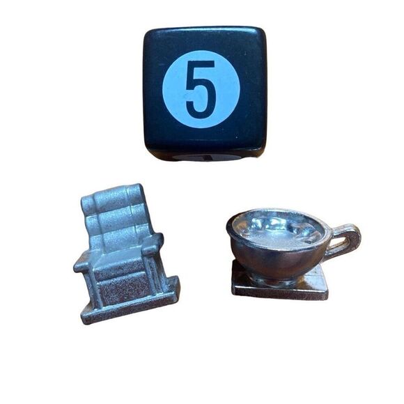 Friends Scene It replacement pieces and die BarcaLounger chair coffee cup B7 - Picture 4 of 4